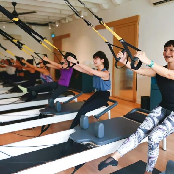 group class at off duty pilates