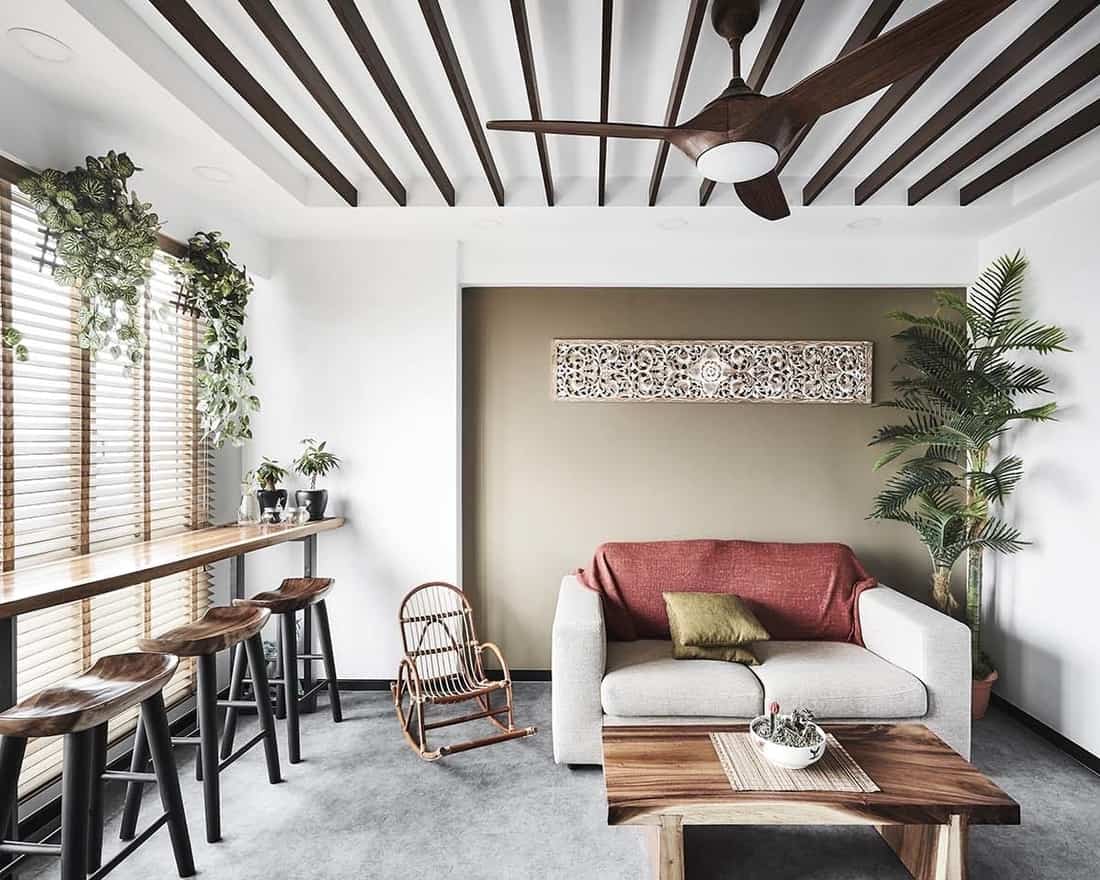 Designs On Asia: This Resort-Inspired Apartment In Singapore Brings Home The Bali Vibes