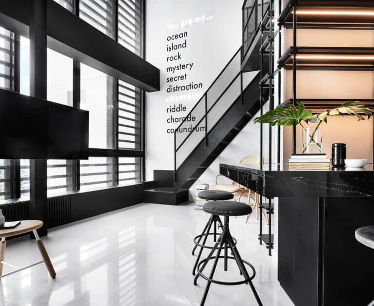 Designs On Asia: House Partying In Style At 1027 Sticks, A Monochrome Apartment In Singapore