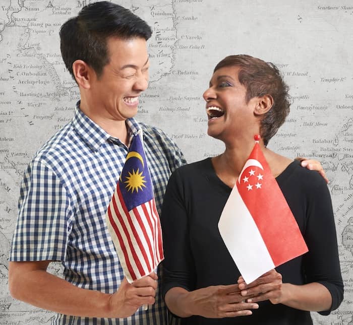 Directors of Another Country, Singapore's Ivan Heng and Malaysia's Jo Kukathas