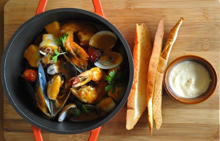 Prive Grill's Seafood Bouillabaisse