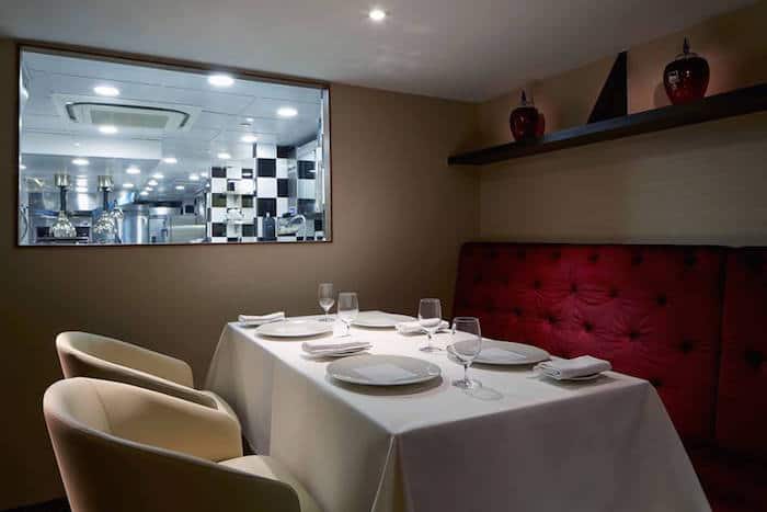 Les Amis Review - Private Dining Room