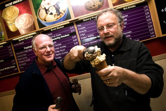 (From Left: Ben Cohen & Jerry Greenfield)