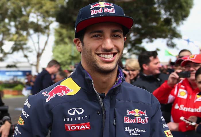 Daniel Ricciardo, Infiniti Red Bull Team Driver