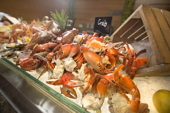 Seafood Selection at Seasonal Tastes' Lazy Lunch