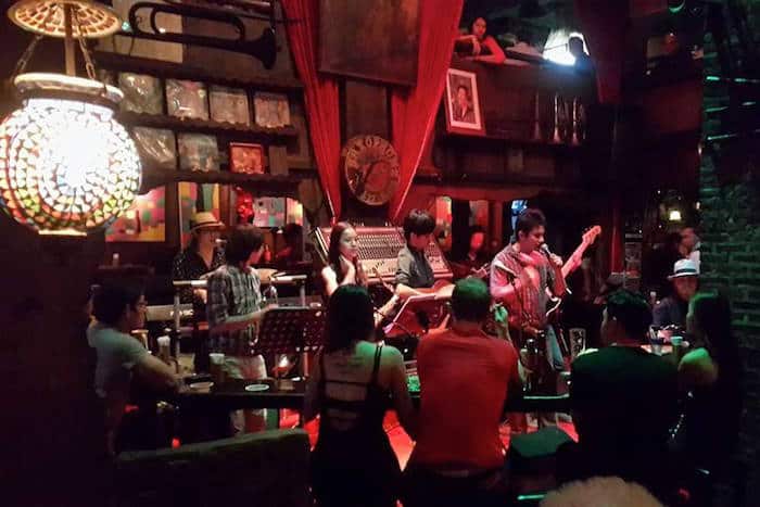 Saxophone Pub & Restaurant Live Jazz Music Victory Monument Bangkok Thailand