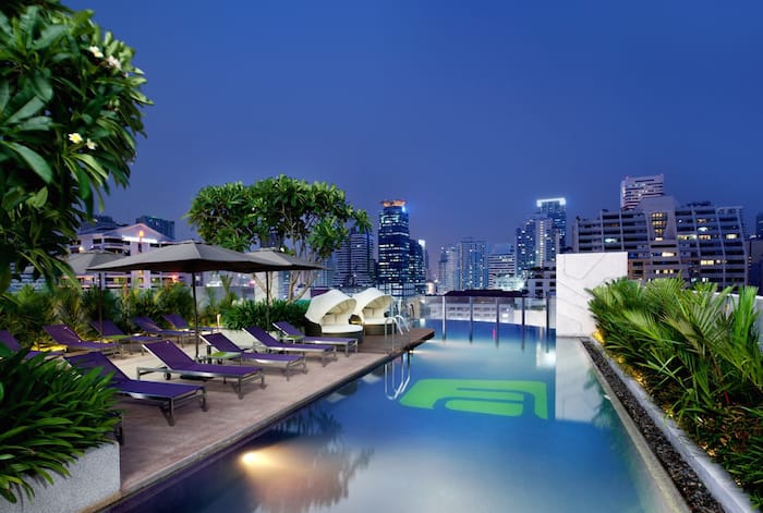 Aloft Bangkok Swimming Pool