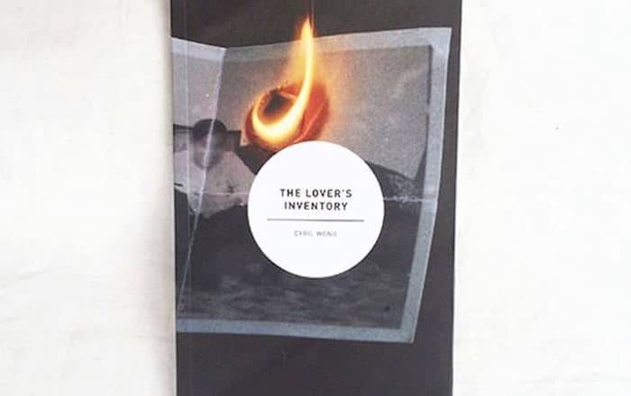 The Lover's Inventory By Cyril Wong Singapore BooksActually Launch