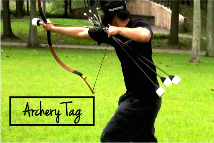 Adult Playground Sentosa Singapore Archery tag