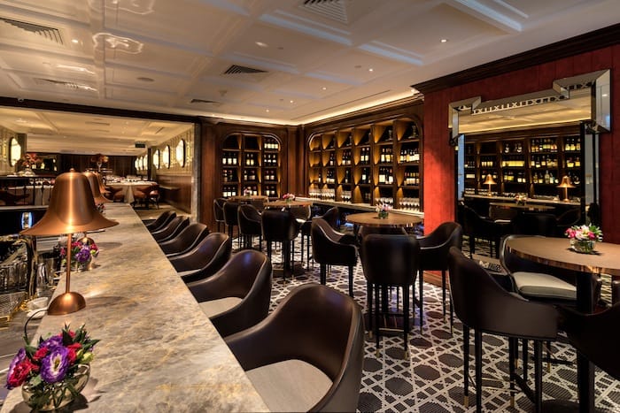 Osteria Art review - Osteria Art's Bar Lounge - Osteria Art Italian restaurant Singapore