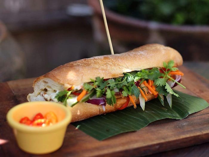 Biku's Banh Mi Sandwich Seminyak Bali restaurant