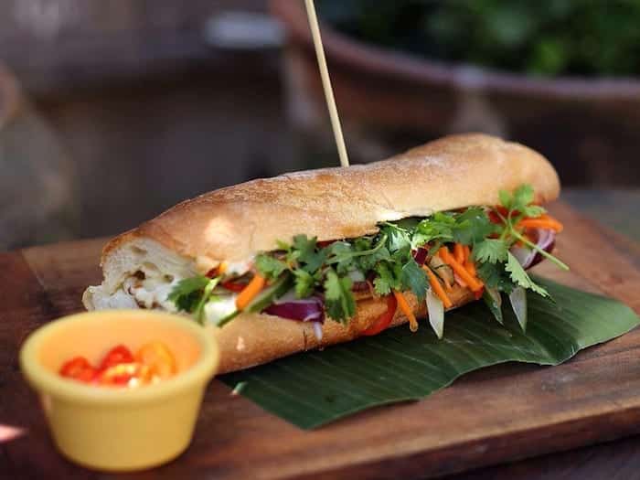 Biku's Banh Mi Sandwich Seminyak Bali restaurant