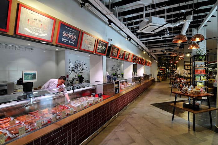 Interior of Huber's Butchery & Bistro at Dempsey Road, Singapore