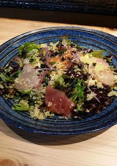 Maguro Zuke Salad