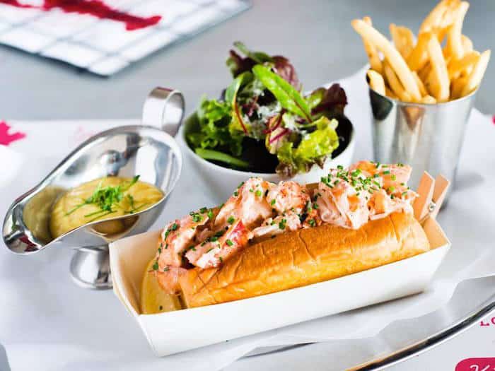 Truffle Lobster Roll at Pince & Pints, Singapore
