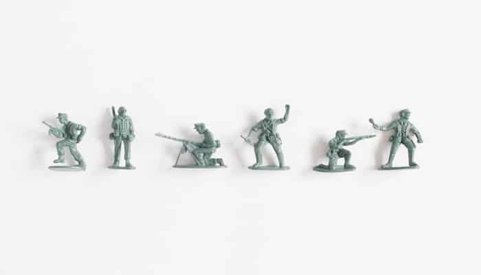 Toy soldier collections at Loof's revamped mamashop