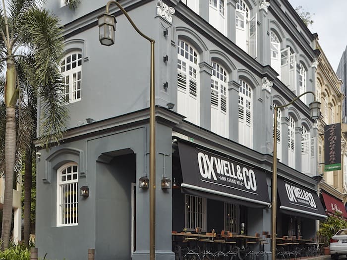 Oxwell & Co Singapore review - Exterior