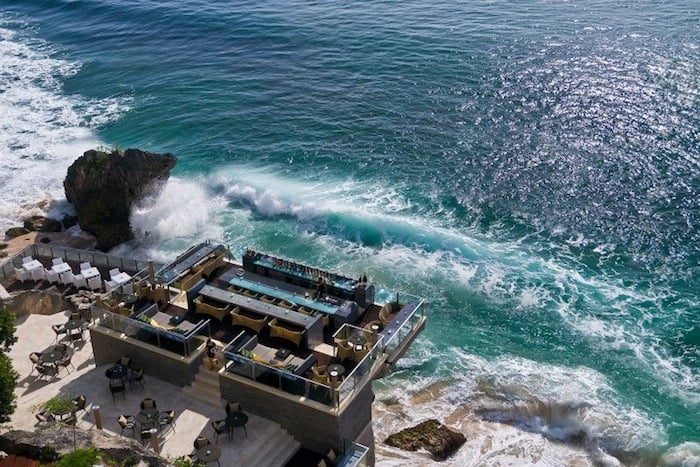 Rock Bar best sunset view Bali Indonesia