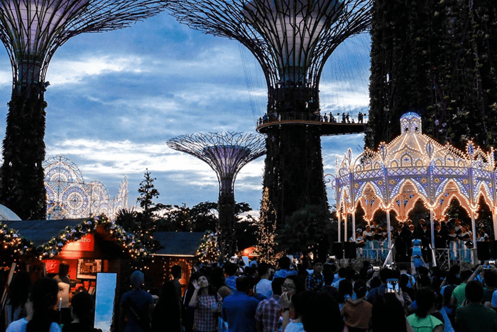Christmas Wonderland at Gardens by the Bay 2015