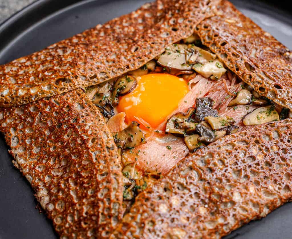 Restaurant Review French Fold Flips Up WellStuffed Galettes and