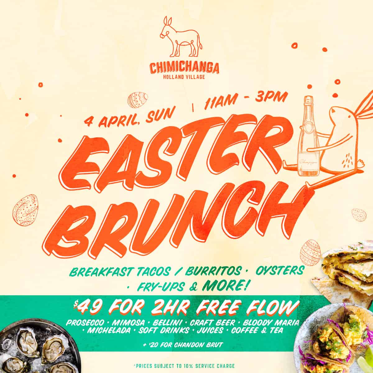 Easter Brunch with Chimichanga City Nomads