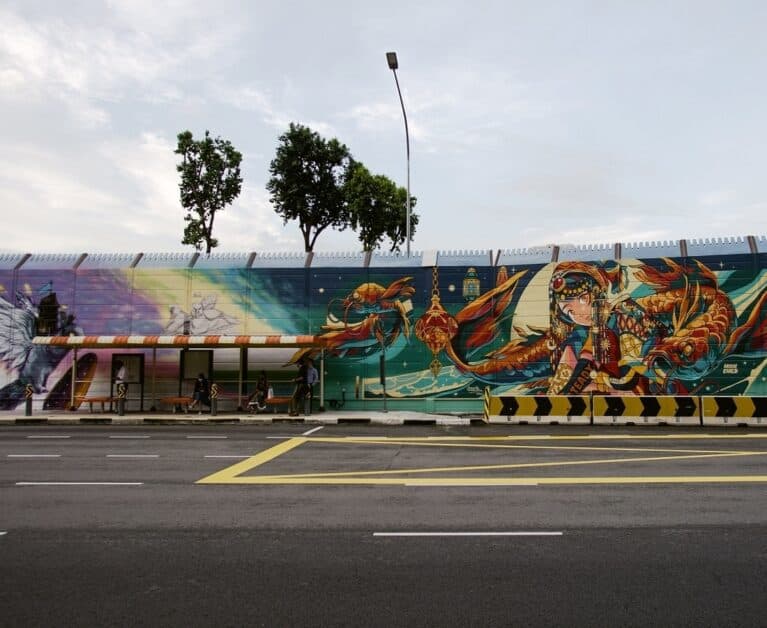 From Construction Site to Canvas: Hall of Fame Offers A Sprawling Street Art Experience in Kampong Gelam, Singapore