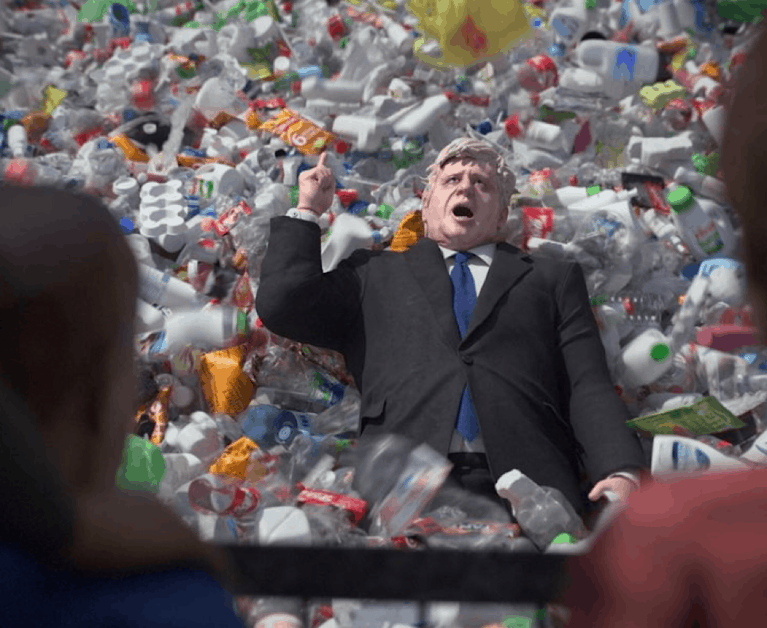 Wasteminster: A Downing Street Disaster – Greenpeace’s 2-Minute Hard-Hitting Film About Plastic Pollution