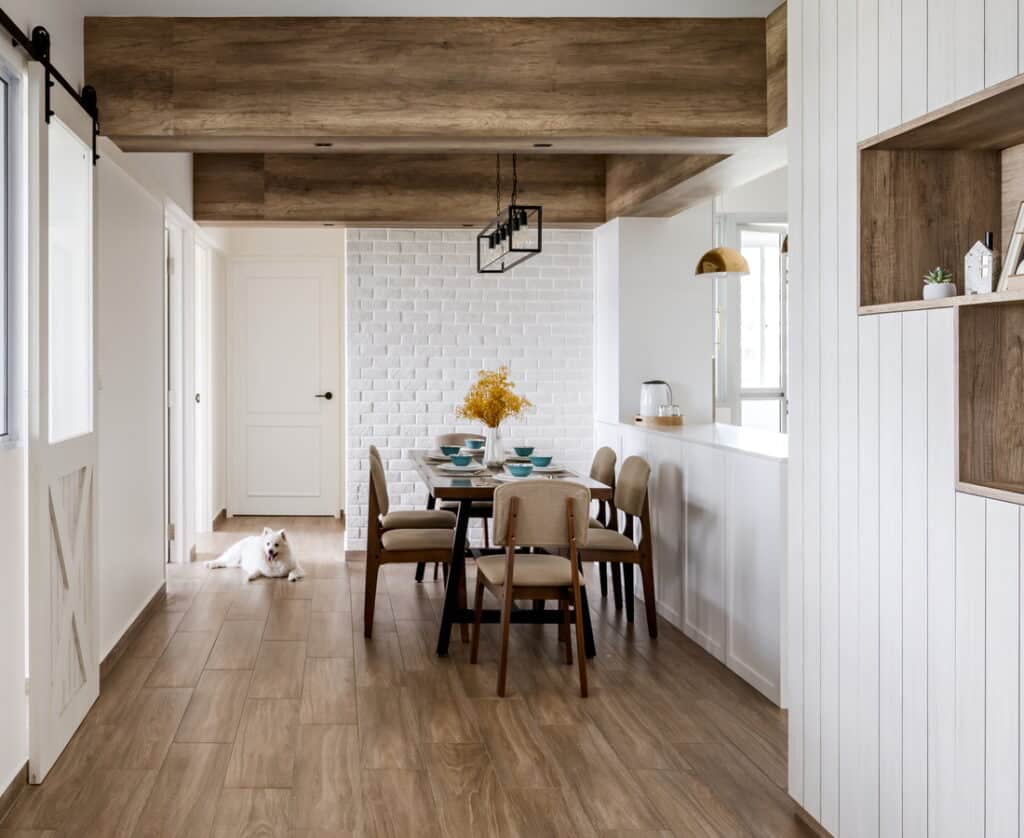 Designs On Asia This FarmhouseStyle HDB Flat Recreates Countryside