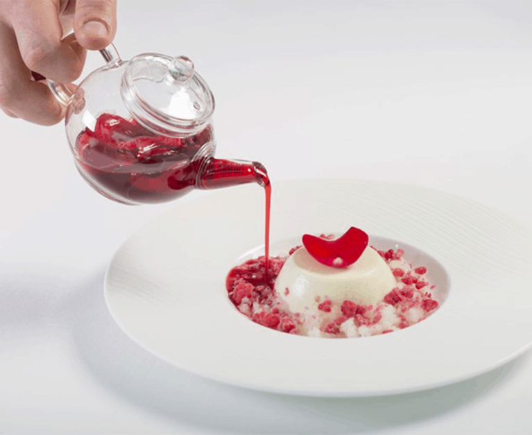 Lockdown Cookup: A Delicate Balance of Lychee, Raspberry and Rose in Tony Fleming’s Buttermilk Panna Cotta