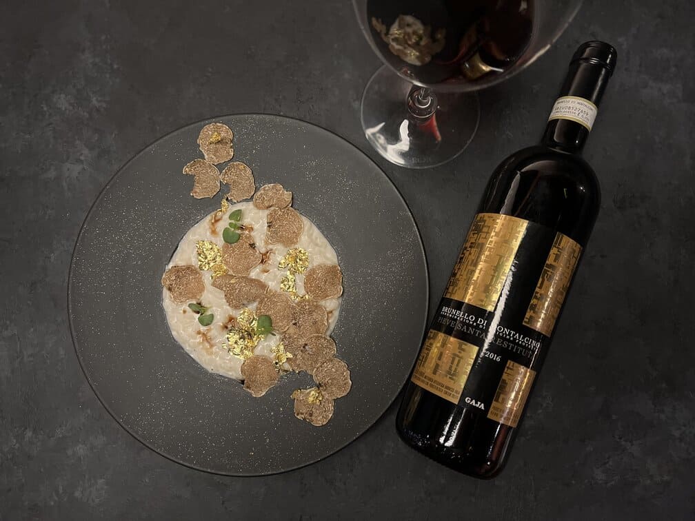 A Remarkable Pairing Of Alba White Truffle With Gaja Wines At Zafferano City Nomads 1841