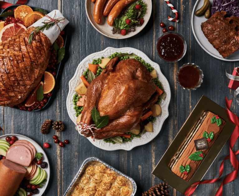 Festive Takeaways in Singapore 2021: The Best Stuffed Turkey, Roast Meats, and Log Cakes for Delivery This Year