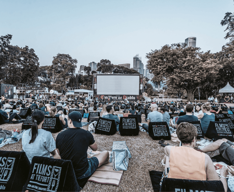 Outdoor Cinemas in Singapore: Big Screens, Sunsets and An Experience to Remember