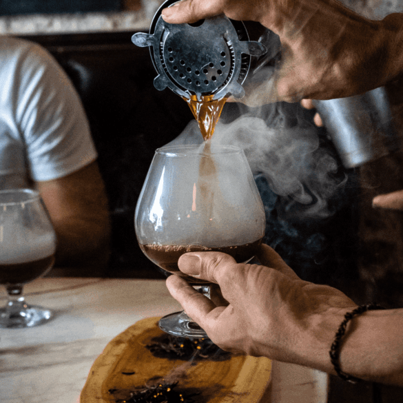 coffee cocktail photo by Alexandra Tran on Unsplah