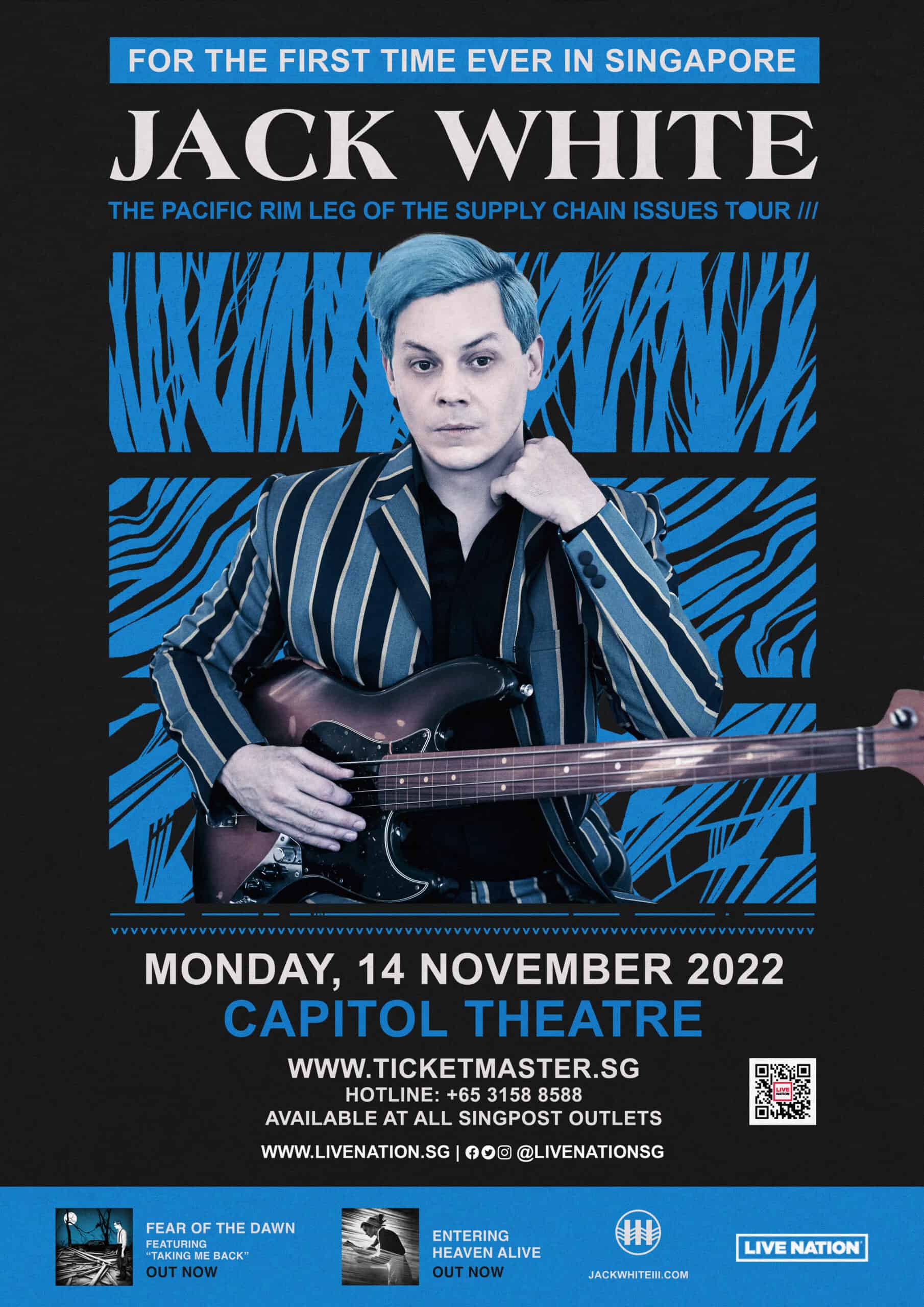 JACK WHITE The Supply Chain Issues Tour 2022 City Nomads