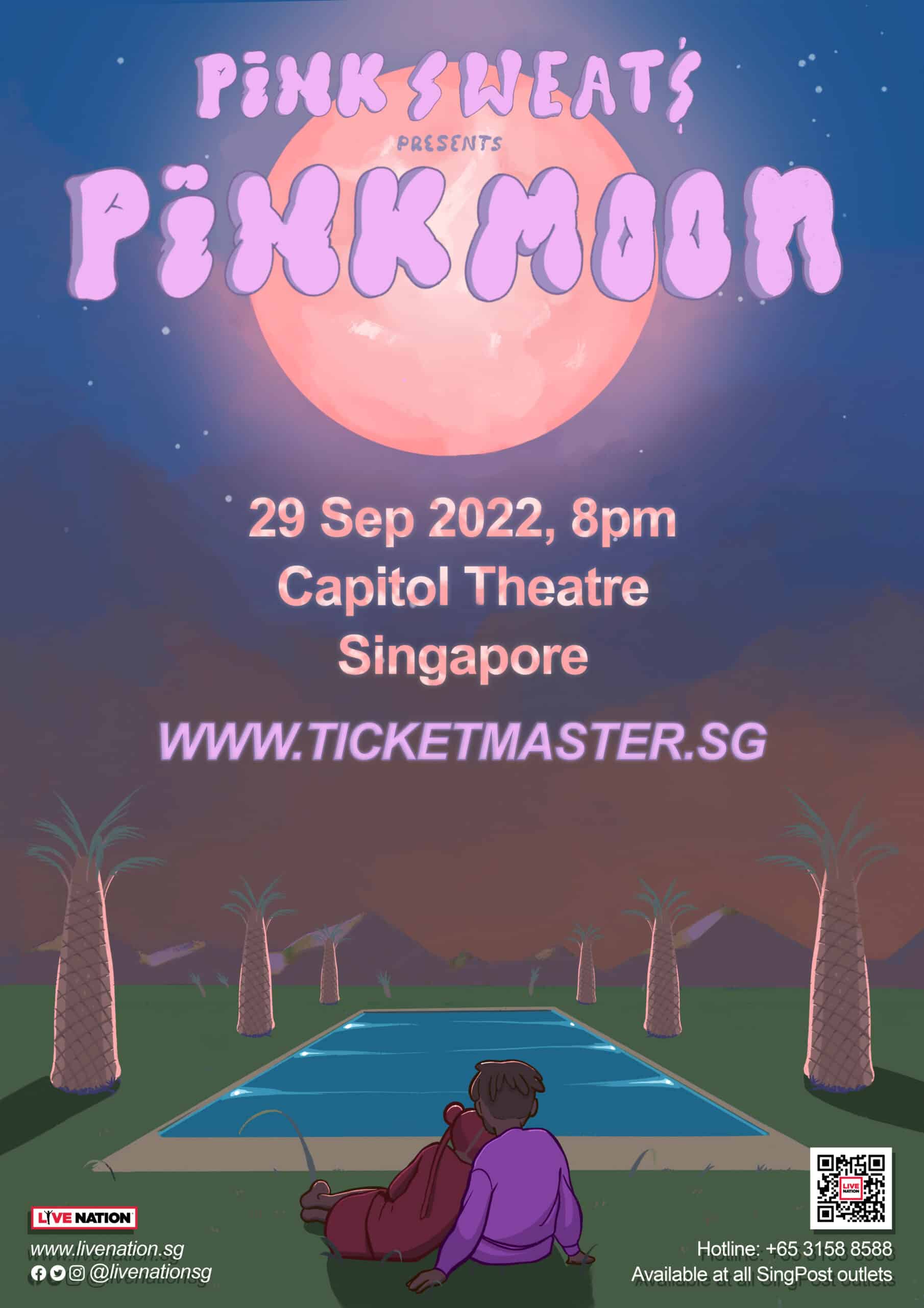 Pink Sweat Presents Pink Moon Live in Singapore City Nomads