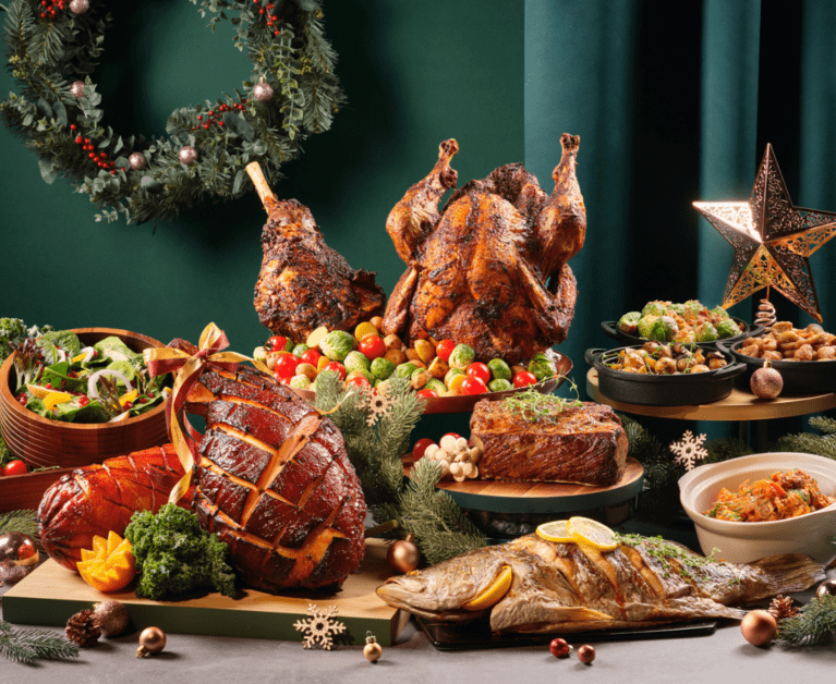 Festive Takeaways in Singapore 2022: The Best Stuffed Turkey, Roasts, and Log Cakes For Home & Office Parties