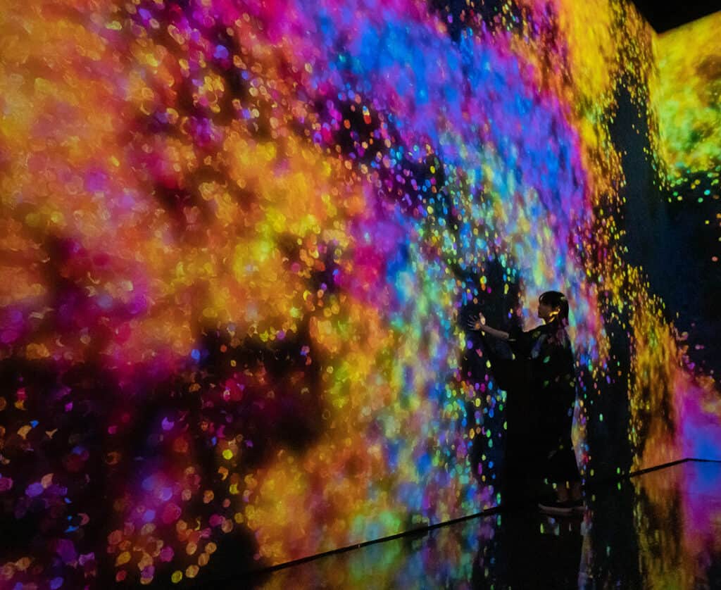 teamLab’s Future World Exhibit at ArtScience Museum Singapore Explores