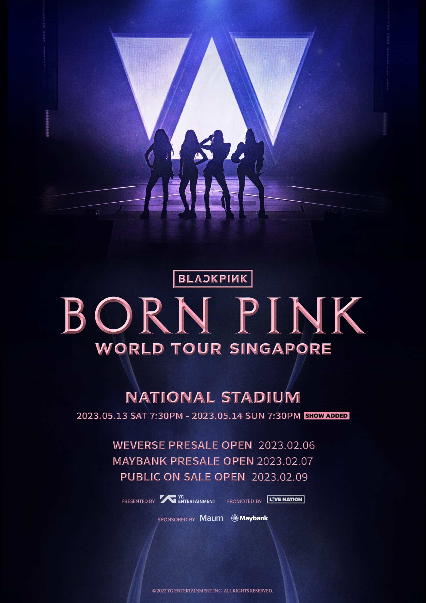 BLACKPINK WORLD TOUR [BORN PINK] SINGAPORE - City Nomads