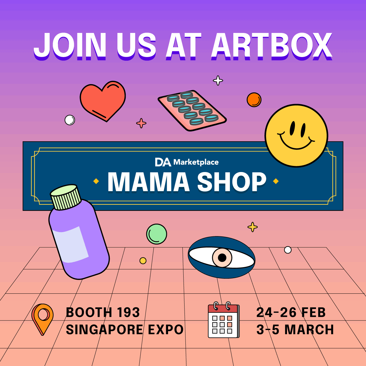 DA Marketplace PopUp at ARTBOX 2023 City Nomads