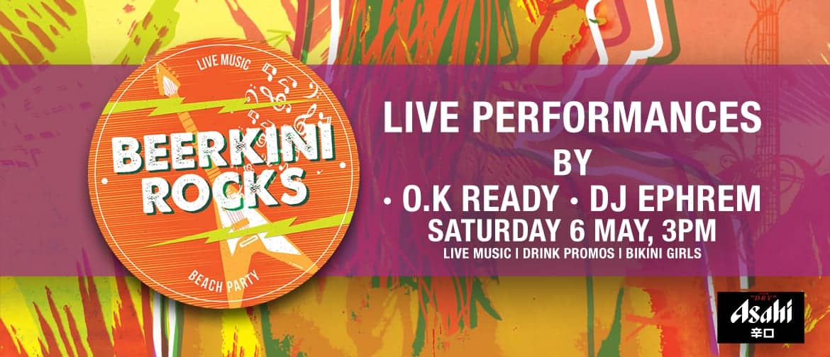 Beerkini Rocks at Bikini Bar, Sentosa City Nomads
