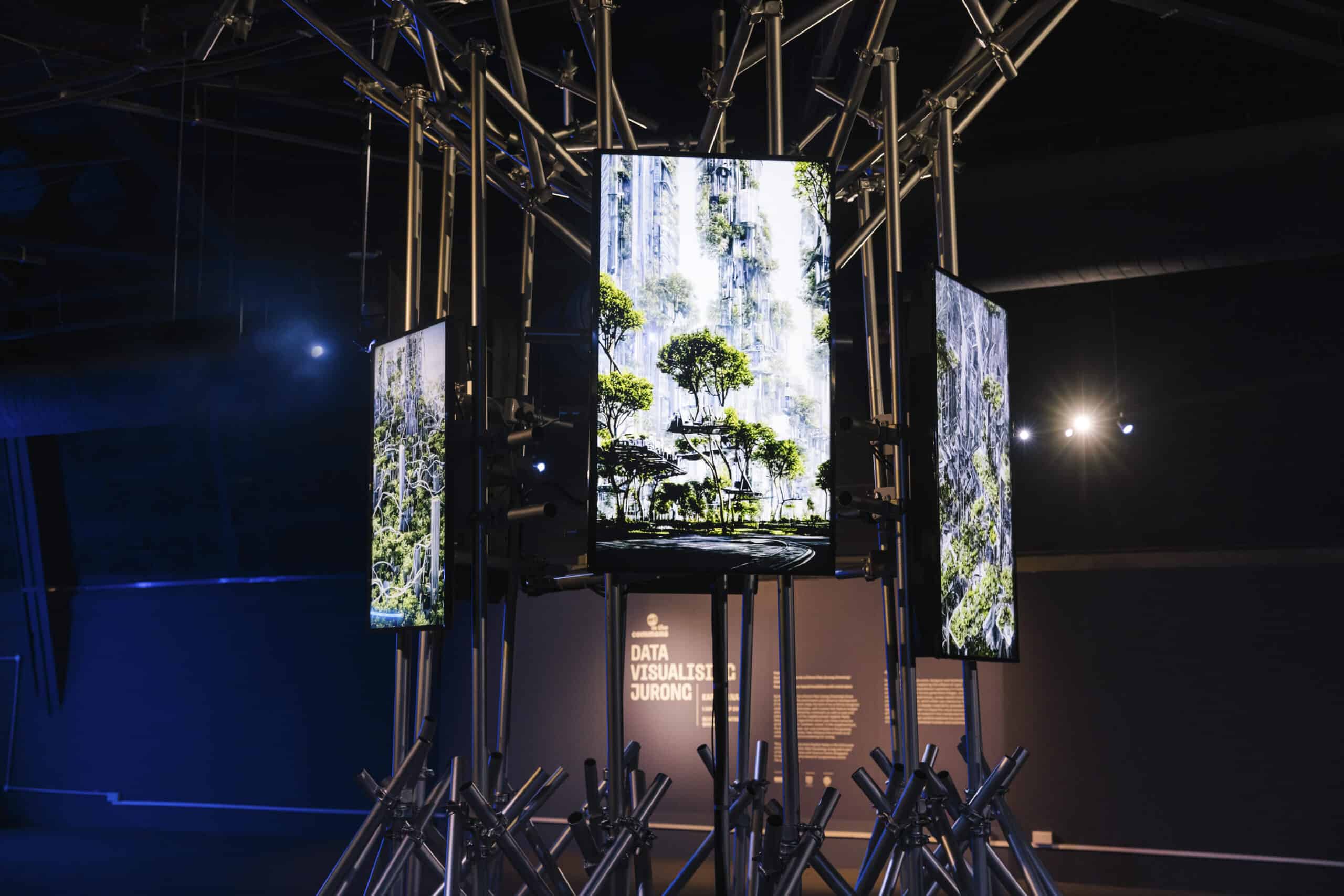 Art in the Commons Data Visualising Jurong Synthetic Visions for a