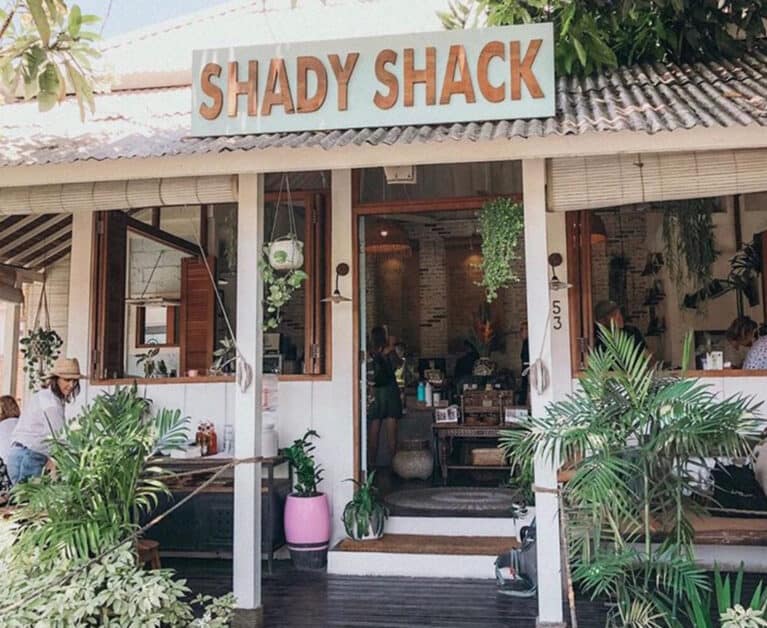 The shady shack Bali