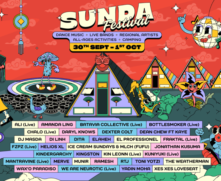 Sunda Festival Singapore 2023: Second Wave of Artists Revealed for On-site Camping Music Fest