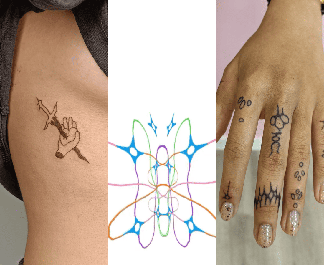 Amazon.com : Inkbox Temporary Tattoos, Semi-Permanent Tattoo, One Premium  Easy Long Lasting, Water-Resistant Temp Tattoo with For Now Ink - Lasts 1-2  Weeks, Crossed Destinies, 2 x 2 in : Beauty & Personal Care
