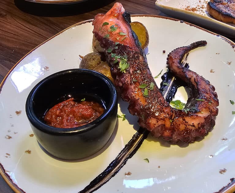 Crafted Grilled Octopus