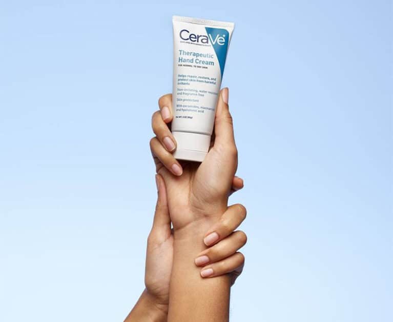 CeraVe Therapeutic hand cream for winter travel
