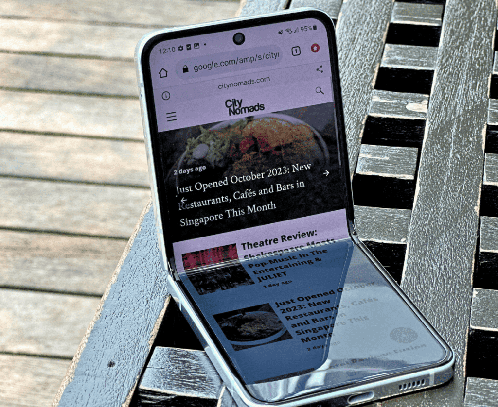 Flip To The Future A Closer Look And Review Of Samsung Galaxy Z Flip5 City Nomads 4713