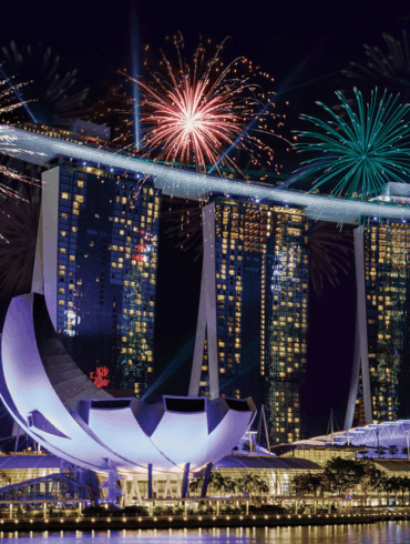 Marina Bay Sands Singapore new years eve party