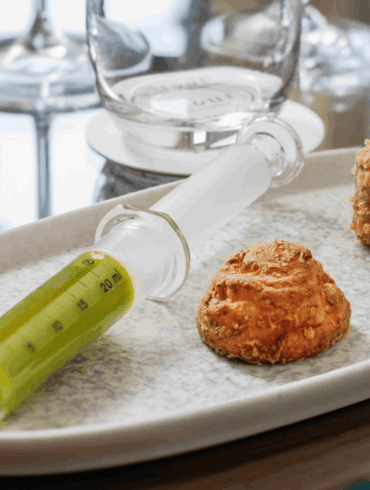 rare and share Trio amuse bouche