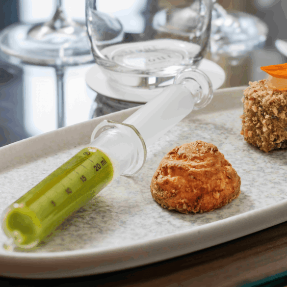 rare and share Trio amuse bouche